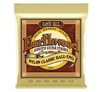 Ernie Ball 2069 Earthwood Muta Corde Chitarra Acustica Nylon 80/20 Bronze Media