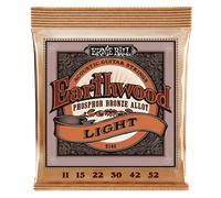 ERNIE BALL - 2148 - EARTHWOOD PHOSPHOR BRONZE LIGHT 11-52 - Acoustic Guitar Strings - Set