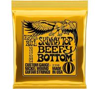 Ernie Ball, Skinny Top Beefy Bottom Slinky Nickel Wound, Corde per chitarra elettrica, diametro 10-54