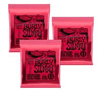 Ernie Ball 2226 Burly Slinky - Confezione da 3 corde per chitarra elettrica (11-52)
