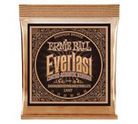 Ernie Ball, Everlast Light Coated Phosphor Bronze, Corde per chitarra acustica, diametro 11-52