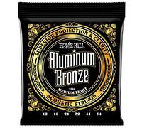 Ernie Ball 2566 Aluminum Bronze Medium Light 012/054 Muta Corde per Chitarra ...