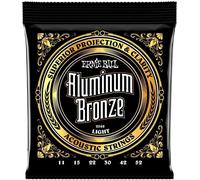 Ernie Ball, Light Aluminum Bronze, Corde per chitarra acustica, diametro 11-52