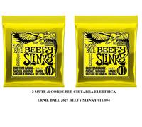 ERNIE BALL 2627 BEEFY SLINKY 011 / 054 2 SET MUTA CORDE PER CHITARRA ELETTRICA