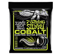 Ernie Ball, Regular Slinky Cobalt 7-String, Corde per chitarra elettrica a 7 corde, diametro 10-56