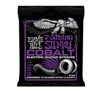 Ernie Ball 2729 Cobalt Power Slinky 011/058 7 corde Mute Corde per Chitarra E...