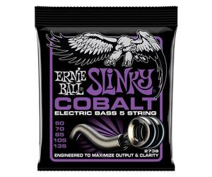 Ernie Ball 2738 Power Slinky COB 5 Bass 50-135