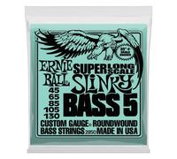 ERNIE BALL - 2850 - SUPER LONG SCALE SLINKY BASS 45-130 - Electric Bass Strings - Set of 6