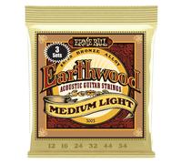 Ernie Ball 3003 Earthwood 3-Pack Corde Chitarra Acustica