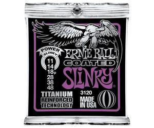 Ernie Ball 3120 Muta Corde per chitarra elettrica scalatura 11-48 Coated Power S