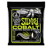 Ernie Ball 3721 Cobalt Regular Slinky 010/046 Muta Corde per Chitarra Elettri...