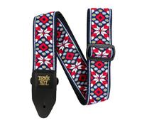 Ernie Ball 4639 Taos Fire Red Jacquard Strap