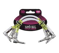 Ernie Ball 6051 Cavo Patch White 15cm 3 Pack
