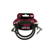 Ernie Ball 6406 Flat Ribbon Stereo Patch Cable 60,96cm 2-Pk Pack da 2 Cavi Pa...