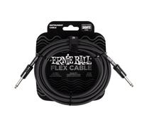 Ernie Ball Flex Cavo per strumenti, dritto/dritto, 6.1m, nero
