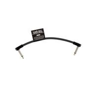 Ernie Ball Flex Patch Cable 6in - Black - Single