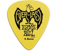 Ernie Ball – Plettri Everlast 1,5 mm, giallo – Confezione da 12