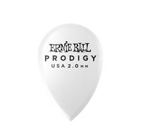 Ernie Ball 9336 2.0mm White Teardrop Prodigy Picks 6-pack