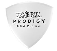 Ernie Ball 9338 2.0mm White Large Shield Prodigy Picks 6-pack