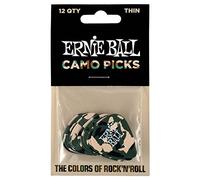 Ernie Ball Camouflage Cellulose Sachet mince de 12