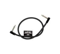 Ernie Ball Flex Patch Cable 18in - Black - Single