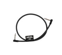 Ernie Ball Flex Patch Cable 24in - Black - Single