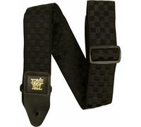 Ernie Ball Classic Jacquard Black Checkers Tracolla Tessuto