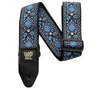Ernie Ball Classic Jacquard Indigo Orchid Tracolla Tessuto
