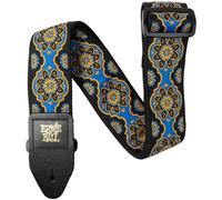 Ernie Ball Classic Jacquard Kaleidoscope Blue Tracolla Tessuto