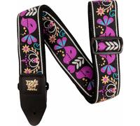 Ernie Ball Classic Jacquard Purple Bird Lupin Tracolla Tessuto