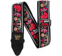 Ernie Ball Classic Jacquard Redbird Rising Tracolla Tessuto