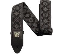 Ernie Ball Classic Jacquard Regal Black Tracolla Tessuto