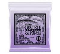 Ernie Ball Concert/Tenor Black Nylon Ball-End, Corde per ukulele con Sol avvolto