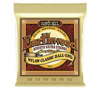Ernie Ball 2069 Earthwood Muta Corde Chitarra Acustica Nylon 80/20 Bronze Media
