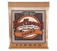 ERNIE BALL - 2148 - EARTHWOOD PHOSPHOR BRONZE LIGHT 11-52 - Acoustic Guitar Strings - Set