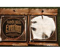 Ernie Ball, Everlast Light Coated Phosphor Bronze, Corde per chitarra acustica, diametro 11-52