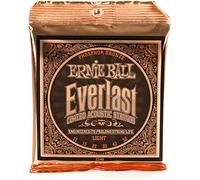 Ernie Ball, Everlast Light Coated Phosphor Bronze, Corde per chitarra acustica, diametro 11-52