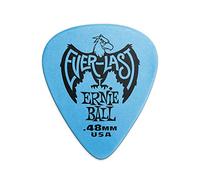 Ernie Ball, Everlast, Plettri da 0,48 mm, colore blu, confezione da 12