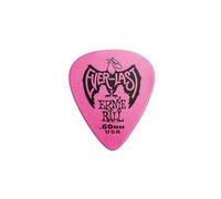 Ernie Ball, Everlast, Plettri da 0,60 mm, colore rosa, confezione da 12