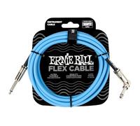 Ernie Ball Cavo per strumenti Flex dritto/angolato 3 m Blu