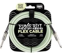 Ernie Ball Flex Glow in Dark 3 m Dritto - Dritto Cavo per strumento