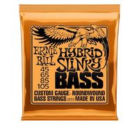 Ernie Ball, Hybrid Slinky accordatura al nickel, Corde per basso elettrico, diametro 45-105