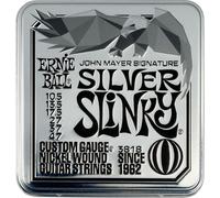 Ernie Ball John Mayer Silver Slinky Nickel Wound Electric Guitar Strings 3 Pack Corde Chitarra Elettrica