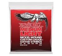 Ernie Ball, Medium Light Nickel Wound, P02206, Corde per chitarra elettrica con Sol avvolto, diametro 12-54