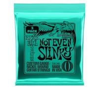 Ernie Ball, Not Even Slinky Nickel Wound, Corde per chitarra elettrica, confezione da 3, diametro 12-56