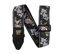 Ernie Ball P05362 White Blossom Tracolla Classic Jacquard per Chitarra/Basso