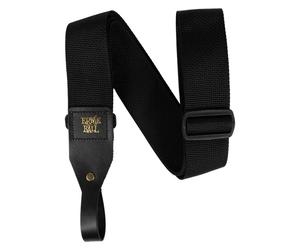 Ernie Ball P05365 Black Tracolla per Chitarra Acustica in polipropilene