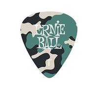 Ernie Ball, Plettro mimetico in cellulosa, Medium, confezione da 12