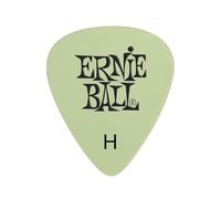 Ernie Ball, Plettro super fosforescente in cellulosa, Heavy, confezione da 12