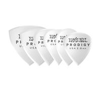 Ernie Ball P09343 Prodigy Multipack Plettri da 2,0 mm, bianco, confezione da 6